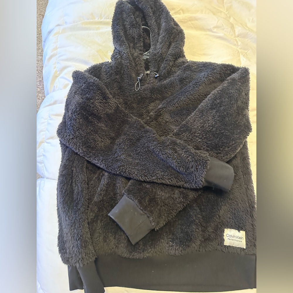 Calvin Klein Performance Black Fleece Hoodie